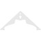 Ekena Millwork Pitch Heath Architectural Grade PVC Gable Pediment, 60"W x 27 1/2"H x 1"P (11/12) GPP060X028X100HEA - alternate 3